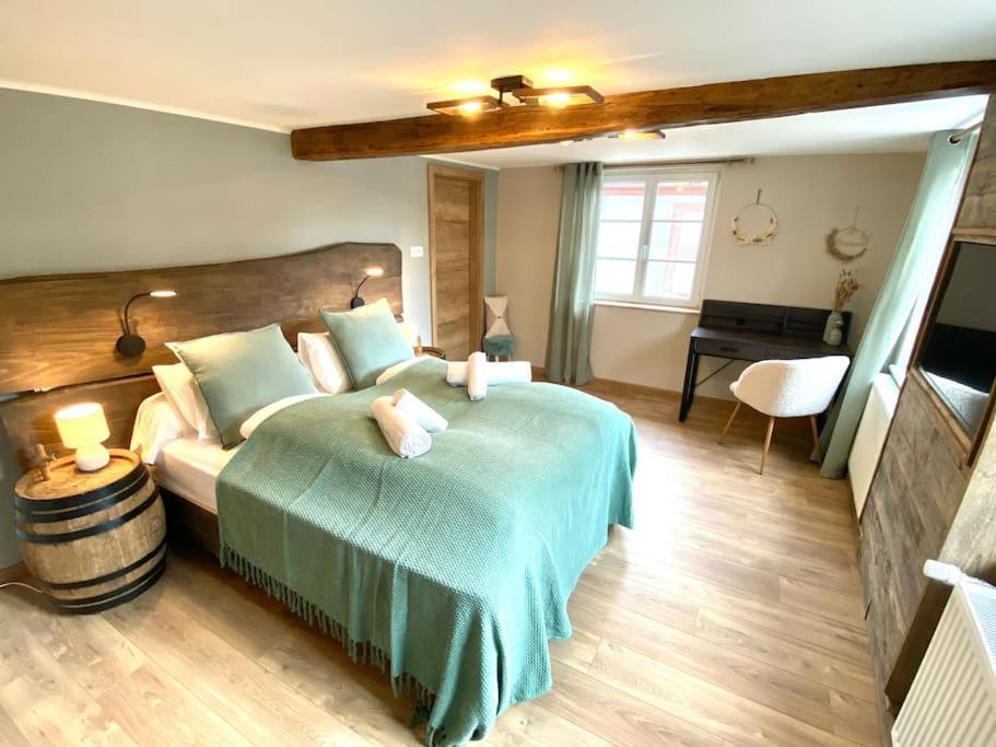 Gite Classe 4 Etoiles  La Maison Du Tonnelier Oberbronn Kültér fotó