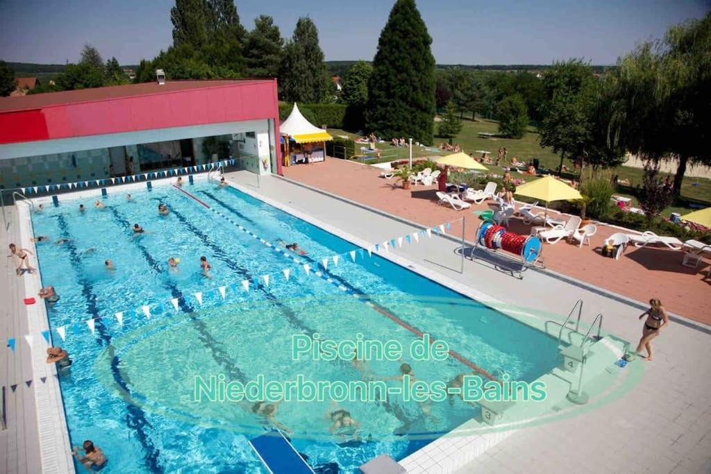 Gite Classe 4 Etoiles  La Maison Du Tonnelier Oberbronn Kültér fotó